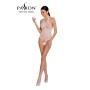 Body résille ouvert BS087 - Blanc