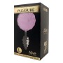 Plug métal Fluffy Twist L mauve - Alive