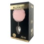 Plug métal Fluffy L rose - Alive