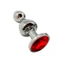 Plug bijou Lollypop rouge L - Wooomy