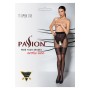 Collants ouverts TI013 20/40 deniers - noir